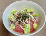 アボカドまぐろ丼作り方3写真