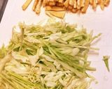 スーパー大麦粉でキャベツ焼き作り方1写真