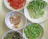 和風の海鮮スープパスタ作り方6写真