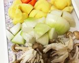 牛肉で肉じゃが作り方1写真