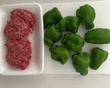 タネ入りピーマンの肉詰め作り方1写真