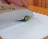 基本の切り方＊輪切り（きゅうり）作り方1写真