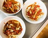 レンジ肉無チクワチリソース味野菜炒め作り方9写真