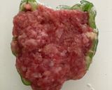 タネ入りピーマンの肉詰め作り方7写真
