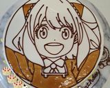 スパイファミリー　アーニャキャラケーキ作り方20写真