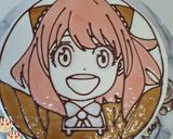 スパイファミリー　アーニャキャラケーキ作り方22写真
