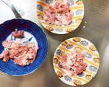 濃厚ごまガーリック味豚こま大根青椒肉絲風作り方3写真