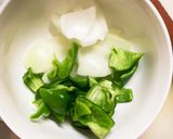 濃厚ごまガーリック味豚こま大根青椒肉絲風作り方5写真