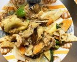 濃厚ごまガーリック味豚こま大根青椒肉絲風作り方16写真
