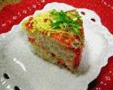 はなびし草の簡単！豪華！お寿司のケーキ作り方6写真