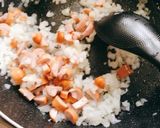 レタスチャーハン作り方3写真