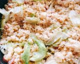 レタスチャーハン作り方7写真