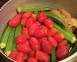 オクラとミニトマトの煮浸し作り方5写真