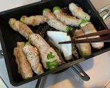 お酢でサッパリ〜♪肉巻きししとう作り方5写真