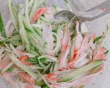 簡単5分！つめたい麺♬カニマヨ素麺／冷麦作り方3写真