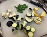 茄子とズッキーニのアチャール作り方1写真