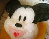 保温用キャラ弁♪ミッキー★カレー弁当♪作り方4写真