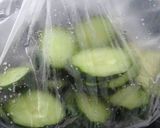 茄子と胡瓜の梅肉和え作り方1写真