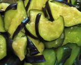 茄子と胡瓜の梅肉和え作り方3写真