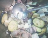 イエロー夏野菜砂肝ココナッツカレー作り方2写真