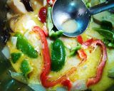 イエロー夏野菜砂肝ココナッツカレー作り方5写真