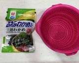 カンタン酢で、胡瓜とタコとワカメの酢の物作り方1写真