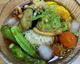 素揚げ夏野菜のぶっかけきつねそうめん作り方10写真