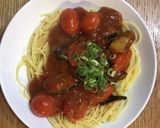 へたくそパパ→トマトナスのミートパスタ作り方4写真