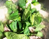 お豆腐と豚肉＆小松菜とピーマン炒め♬作り方5写真
