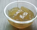 生ところてんで切って並べるつめたい麺風作り方1写真