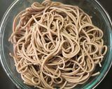 バジル・パクチー大量消費、簡単冷やし辛麺作り方3写真