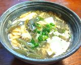 じゅんさい入りかきたま汁作り方5写真