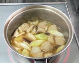 鶏団子鍋!(^^)!作り方3写真
