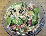 茄子と胡瓜の梅肉和え作り方8写真