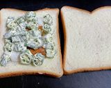 ちくわとオクラのわさびマヨホットサンド作り方7写真