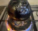 冷たい麺/焼き茄子の冷製パスタ作り方1写真