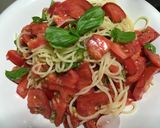 300kcalで大満足!冷製トマトパスタ作り方6写真