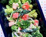 ブロッコリー蟹カマ・ねぎの辛味マヨサラダ作り方7写真