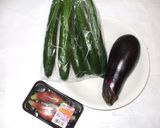 キュウリ茗荷ナス和え物♪簡単熱中症夏バテ作り方1写真