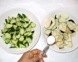 キュウリ茗荷ナス和え物♪簡単熱中症夏バテ作り方4写真