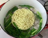 豚バラとニラの塩ラーメン作り方2写真