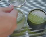 黒蜜と抹茶のプリン作り方14写真