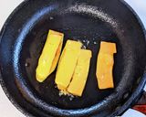 チーズ茄子のせ卵粥作り方3写真