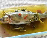 シャトルシェフでふんわり鮎のコンフィ♪作り方5写真