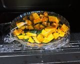 ヨーグルトが爽やかコロコロかぼちゃサラダ作り方2写真