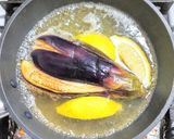 レモンと冷凍保存したナスのコンポート作り方4写真