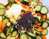 レンジだけで簡単！塩昆布入りポテトサラダ作り方7写真