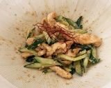 切干大根棒棒鶏　鶏胸肉でバンバンチキン作り方6写真