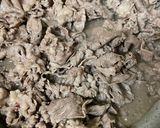 薄切り牛肉でおろしステーキ作り方4写真