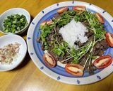 薄切り牛肉でおろしステーキ作り方9写真